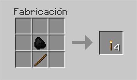 C Mo Hacer Una Antorcha En Minecraft Minecrafteo