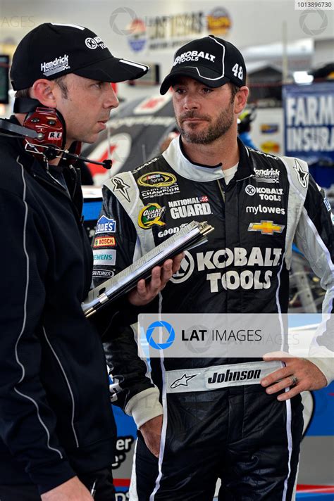 March Las Vegas Nevada Usa Chad Knaus And Jimmie Johnson C