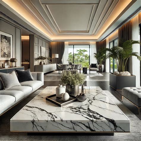 Marble Coffee Tables Singapore Homes Love for Luxury and Style ...