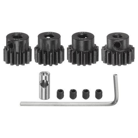 Amazon Uxcell M Mod Pinion Gear Set Mm Shaft T T T T