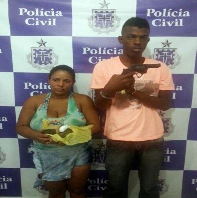 Policiais Civis Da Drfr De Alagoinhas E Catu Prendem Casal Drogas E