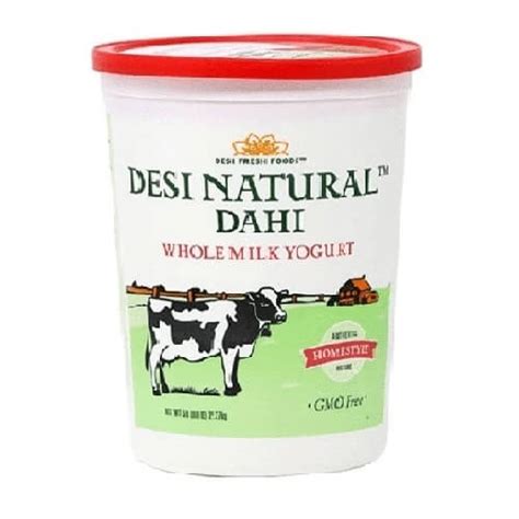 Desi Natural Dahi Whole Milk Yogurt - 4 Lb