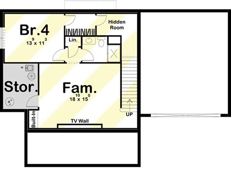 New American Craftsman Home Plan With Attractive Front Porch Sq