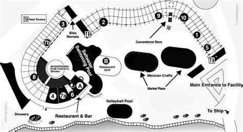 Costa maya port map - hromshore