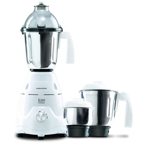 Morphy Richards Stainless Steel Icon Classique Mixer Grinder For Wet