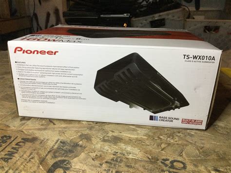 Buy Pioneer TS WX010A Class D Active Subwoofer Built In 160W Max