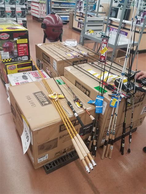 Hey Guys Clearance Fishing Gear At Wal Mart Ugly Sticks Are 75