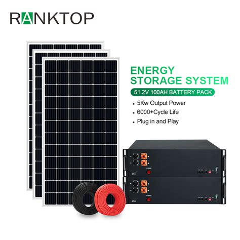 Supply Solar 51 2 V 100Ah Battery Pack Energy Storage System Wholesale