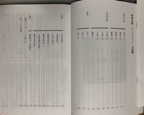馬渕教室 Final 中学3年 国語2 高校受験コース 国語テキスト ＝別冊解答＝ 大阪府立文理合格高校受験｜売買されたオークション情報
