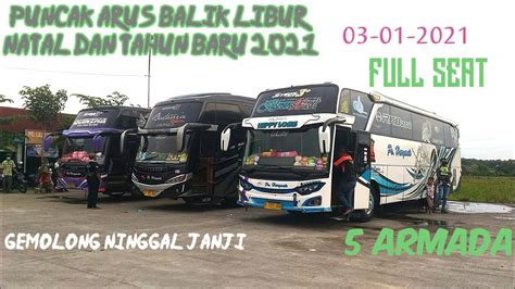 Full Seat Po Haryanto Di Puncak Arus Balik Libur Nataru Gemolong