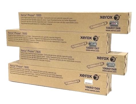 Xerox Phaser Complete Toner Set Gm Supplies