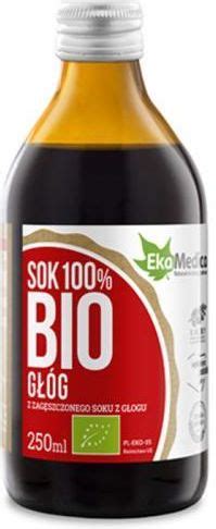 Preparat medycyny naturalnej EKAMEDICA BIO GŁÓG Sok 100 250ml Opinie