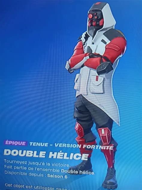 C Mpte Fortnite Rare Switch Skin Double H Lice Eur Picclick Fr