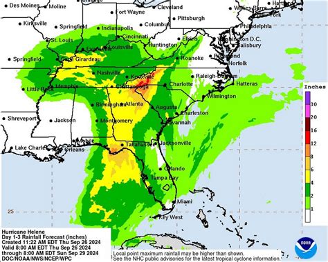 Hurricane Helene Wind Strength And Rain Totals In Raleigh Nc Durham