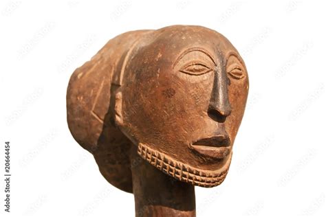 African wooden mask Stock Photo | Adobe Stock