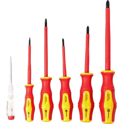 Набор отверток диэлектрических 6шт КОБАЛЬТ Ultra Grip от Мегаполис в ...