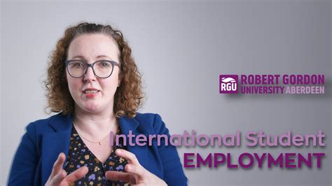 How Is Rgu Helping International Students Gain Work In The Uk Youtube