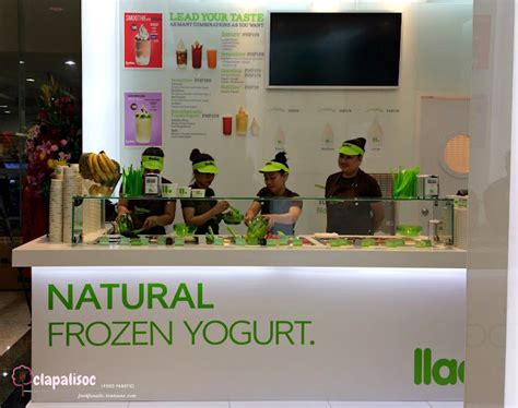 Llaollao Natural Frozen Yogurt Hits Manila Foodfanaticph By