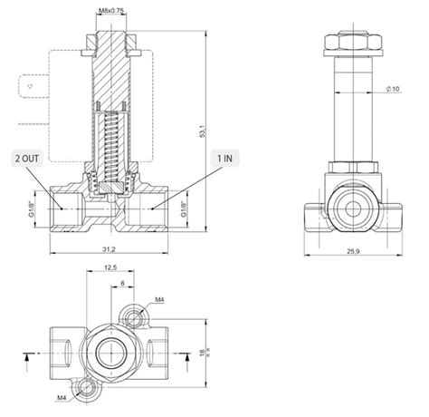 Fl F V Zaw R Elektromagnetyczny Membranowy Nc G Fkm