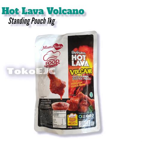 Jual Mamasuka Delisaos Hot Lava Volcano Kg Shopee Indonesia