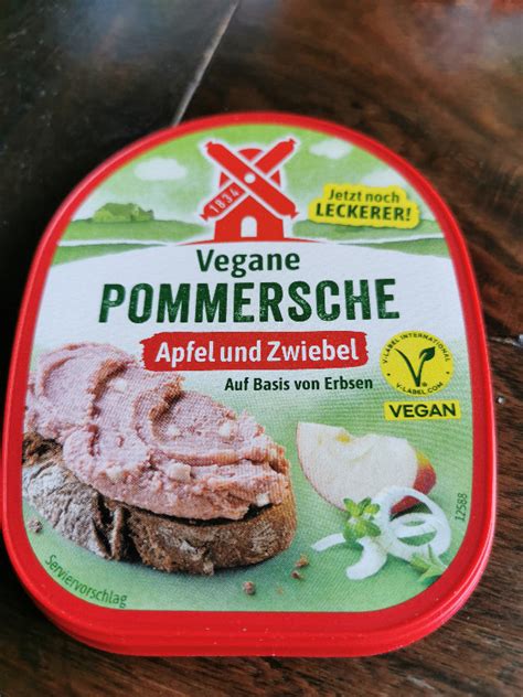 Rügenwalder Mühle Vegane Pommersche Apfel und Zwiebel Kalorien Wurst