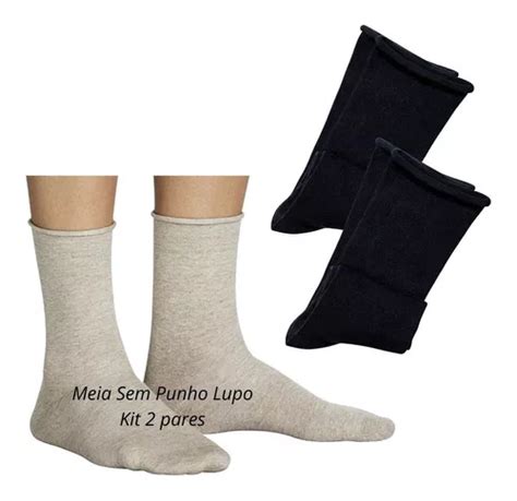 Meia Lupo Sportwear Sem Punho Conforto Pares