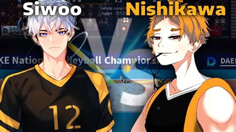 The Spike Volleyball X Siwoo Vs Nishikawa Full Gameplay The