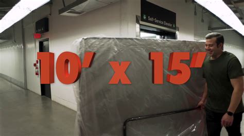 X Storage Unit Size Guide What Fits In A Storage Unit Youtube