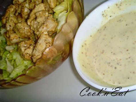 Recettes De Sauce Au Yaourt Et Salade De Poulet