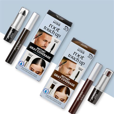 Kiss Root Touch Up 2 In 1 Cover And Conceal Kit Natural Black Net