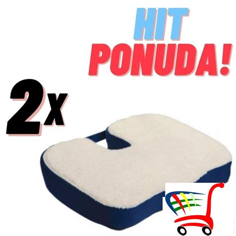 Hit Ponuda X Jastuk Od Memorijske Pene Za Udobno Sedenje Hit Ponuda X