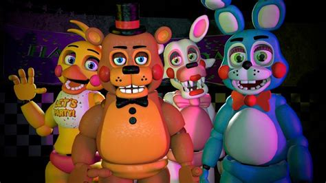 Toy Freddy Toy Bonnie Toy Foxy And I Freddy Toys Fnaf Anime Fnaf