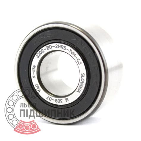 Подшипник 3202-BD-XL-2HRS-TVH-С3 [FAG], аналог 3056302 - Двухрядный ...