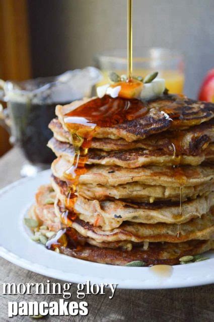 Morning Glory Pancakes - Sugar Dish Me