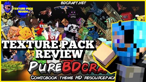 Daz Man Reviews PureBDCraft Texture Pack In Minecraft Bedrock