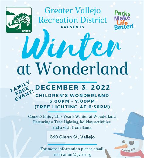 Winter at Wonderland Tree Lighting — Visit Vallejo