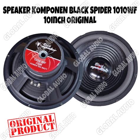 Jual Speaker Komponen Blackspider Wf Inch Watt Ohm Original