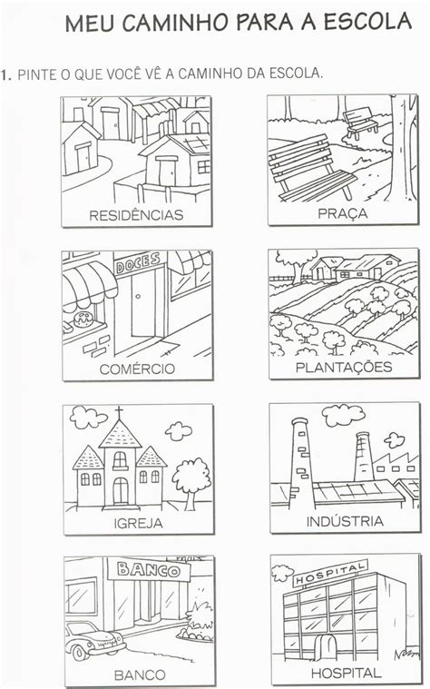 Atividade De Geografia Para O 1o Ano Do Ensino Fundamental