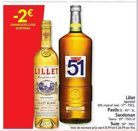 Lillet promotie bij Intermarché