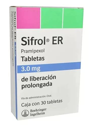 Sifrol Er 30 Tabletas Pramipexol 3mg Meses Sin Interés