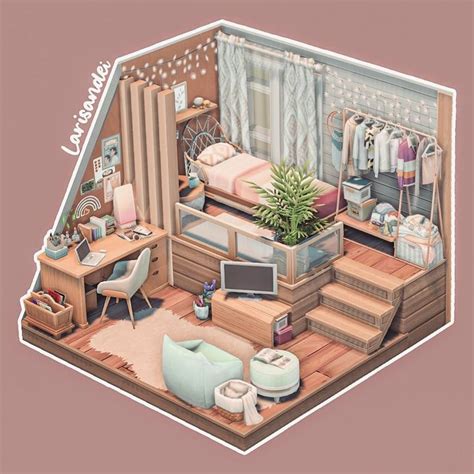 Larisandei The Sims 4 Builds On Instagram Autumn Countryside Home