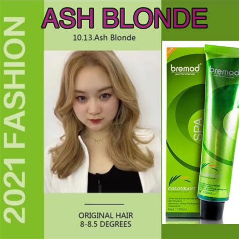 ASH BLONDE 10 13 Bremod Hair Dye 100ml Lazada PH