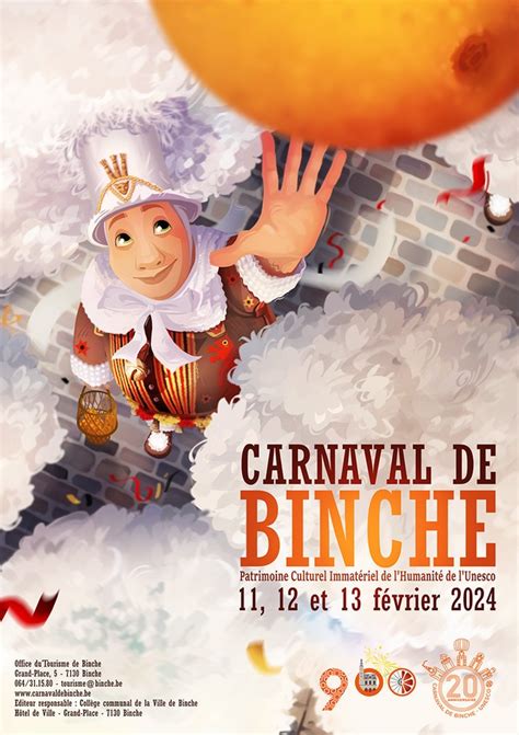 Voici Laffiche Du Carnaval 2024 Binche