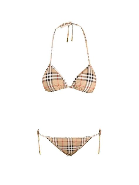 Burberry Bikini In White Lyst