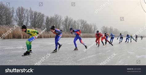 Lelystad January 8 Nk Dutch Championship Marathon Ice Skating On