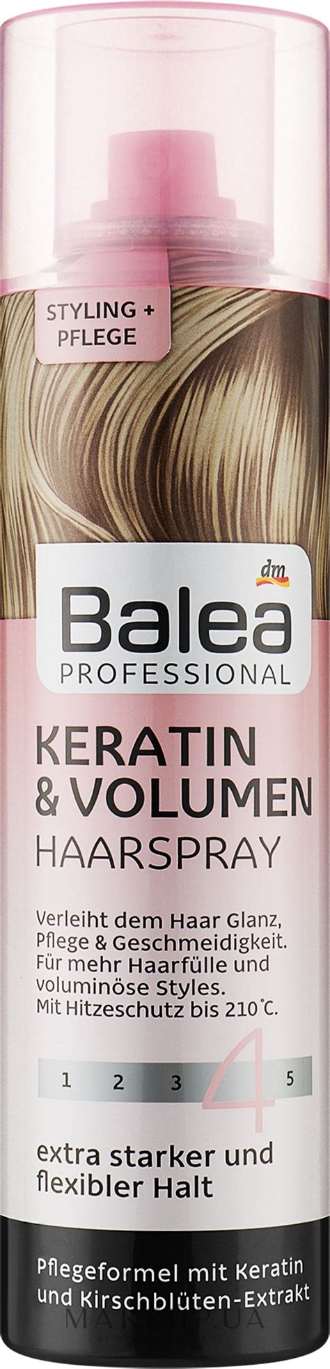Balea Professional Hairspray Keratin & Volume - Профессиональный лак ...