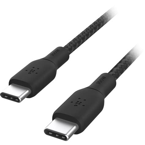 Belkin Boostcharge Braided Usb C Cable Black