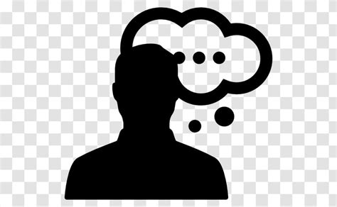 Thought Person Silhouette Head People Thinking Transparent Png