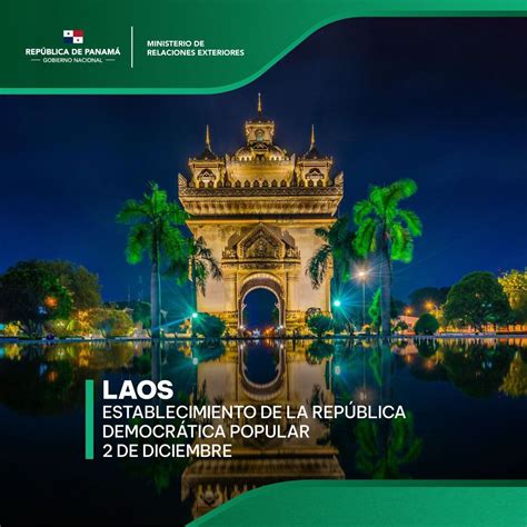 ESTABLECIMIENTO DE LA REPÚBLICA DEMOCRÁTICA POPULAR LAOS