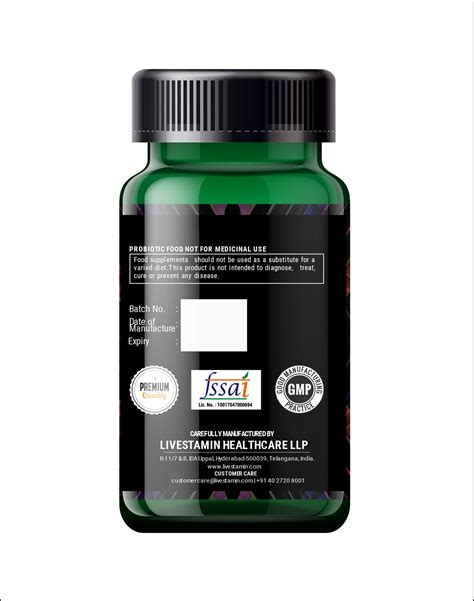 Lactobacillus Acidophilus 60s veg capsules – livestamin